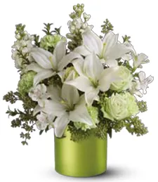Shimmering White Lovely Bouquet